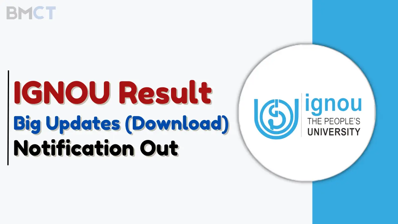 IGNOU June 2024 Result Declared