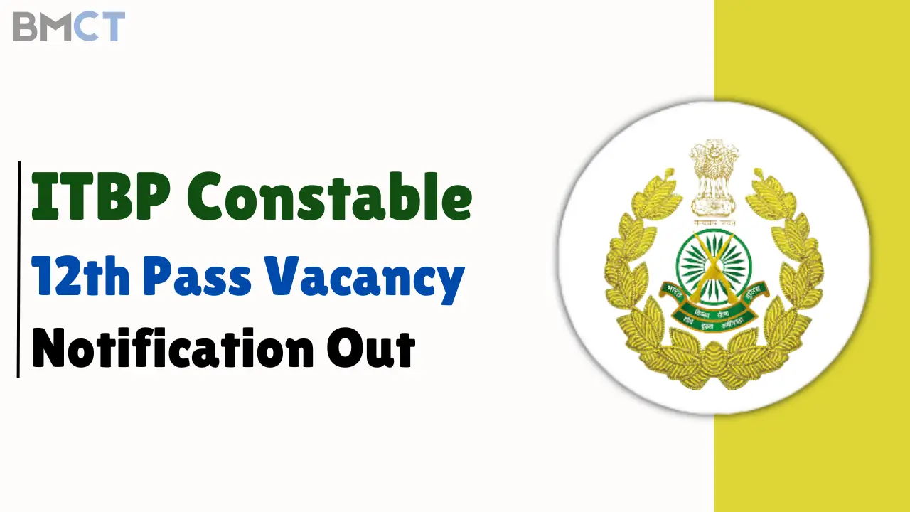 ITBP Veterinary Staff Constable Recruitment 2024