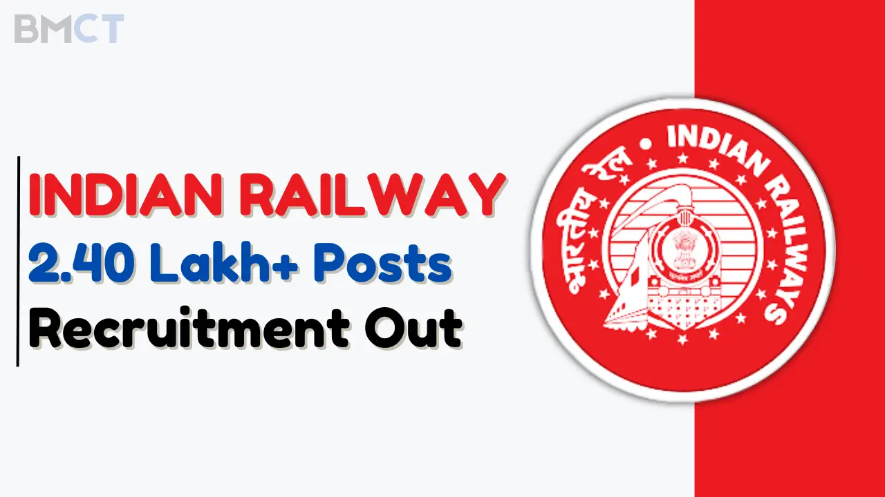 Indian Railway Various Recruitment 2024