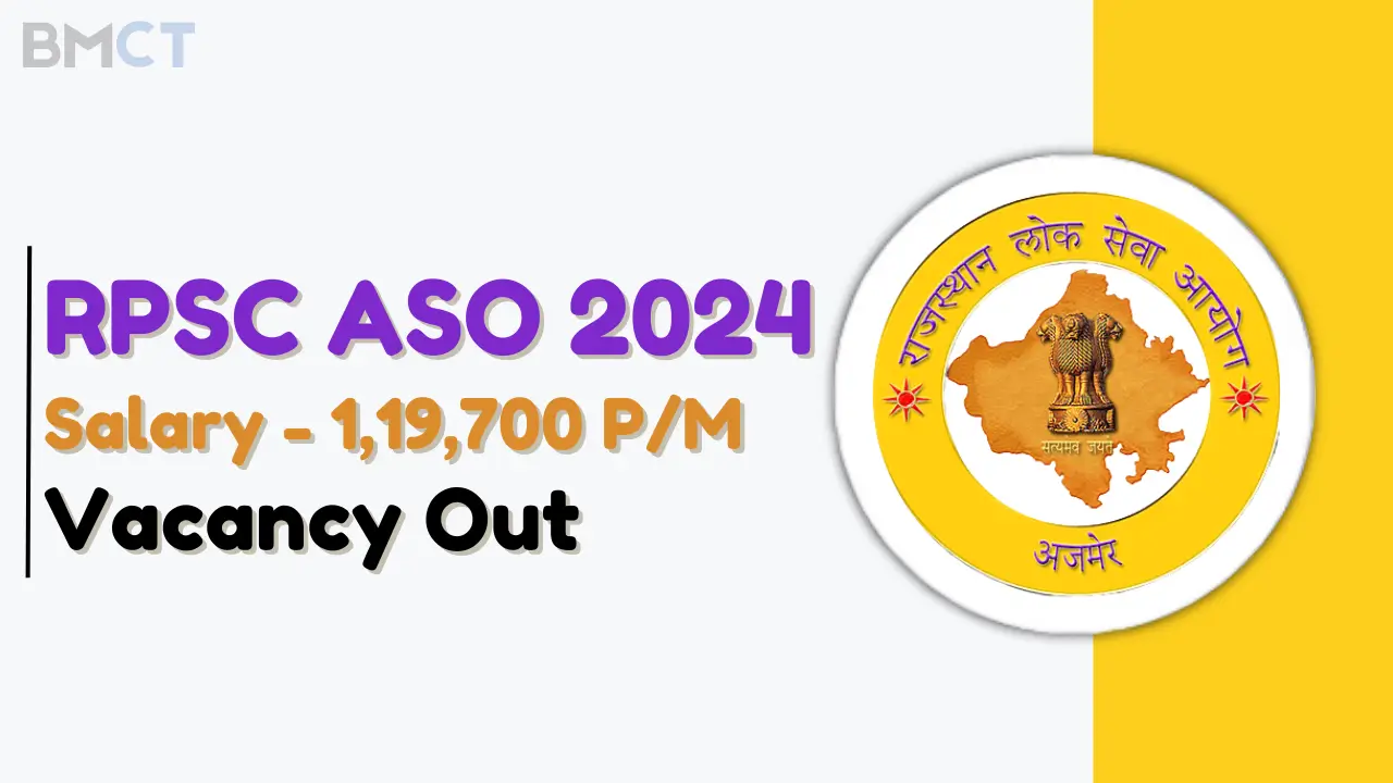 RPSC ASO Recruitment 2024