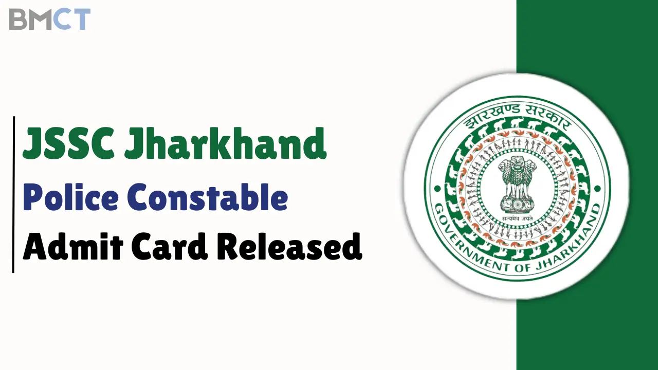 JSSC Jharkhand Police Constable Admit Card Released