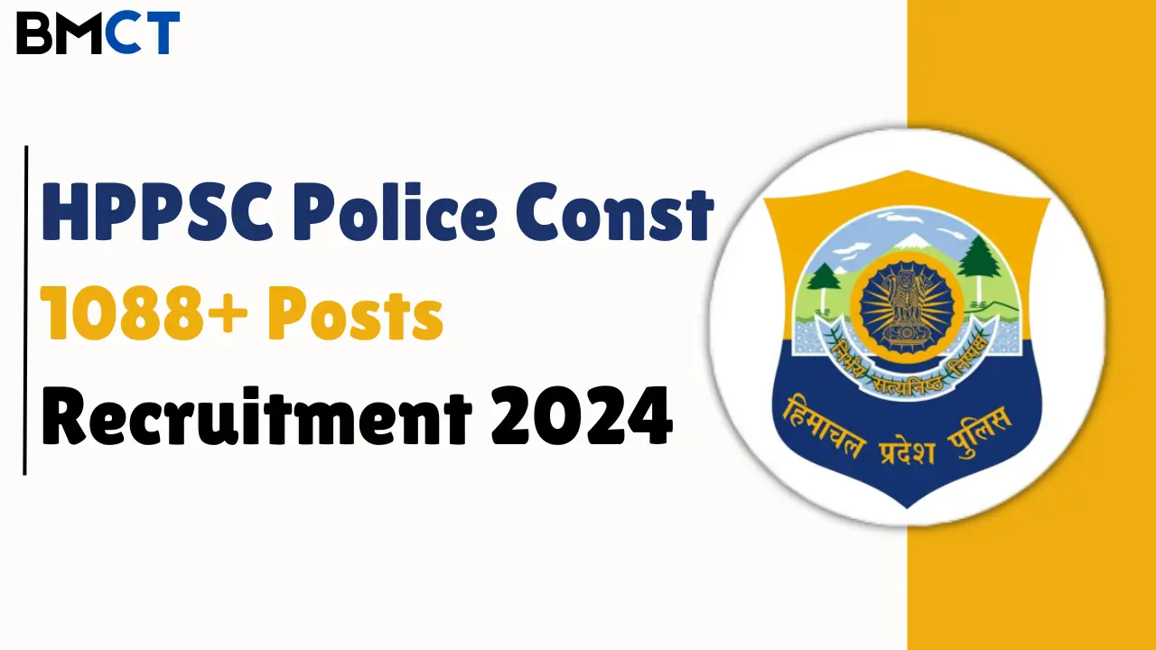 HPPSC Police Constable Recruitment 2024