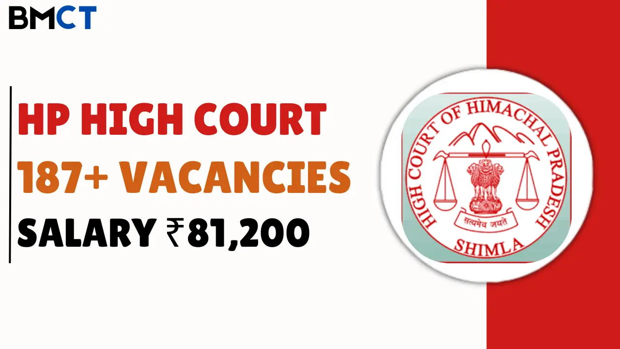 HP High Court Recruitment