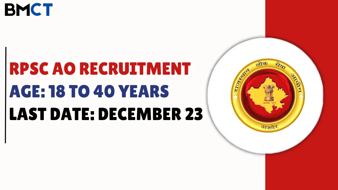 RPSC AO Recruitment